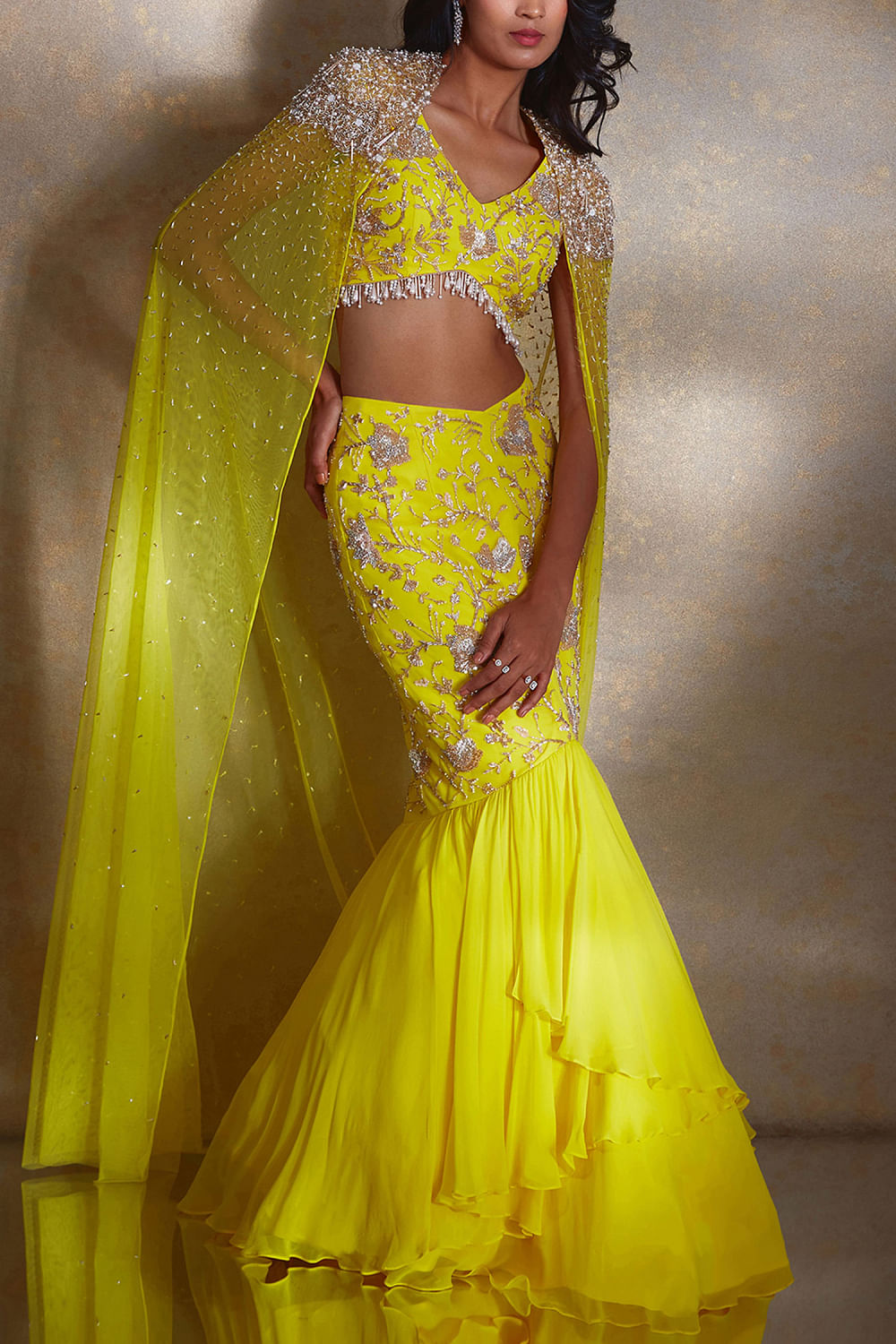 Fishtail lengha top