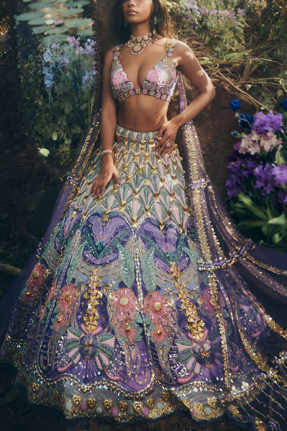 3d lehenga choli online
