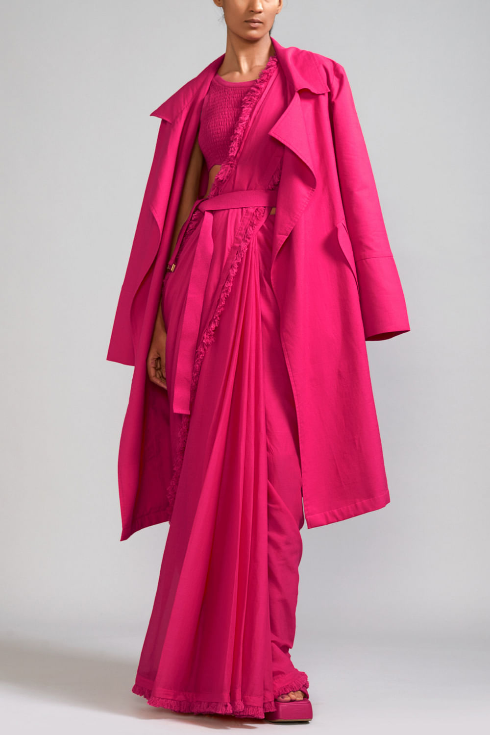 Buy pink coat top