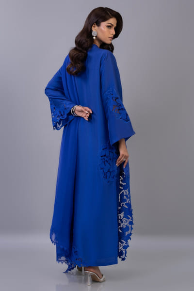 Zainab Chottani Blue embroidered kurta set ZAINAPR26D142577