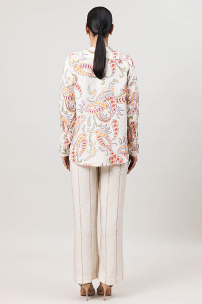 Sue Mue Off-white printed co-ord set SUEMAPR26D143082