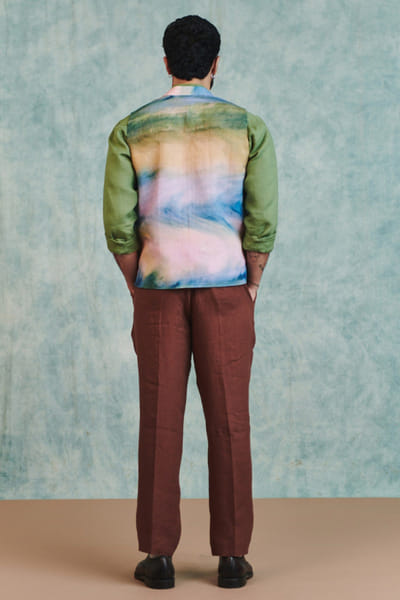Saphed Prism ombre bandi jacket SAPHJUL26D150079