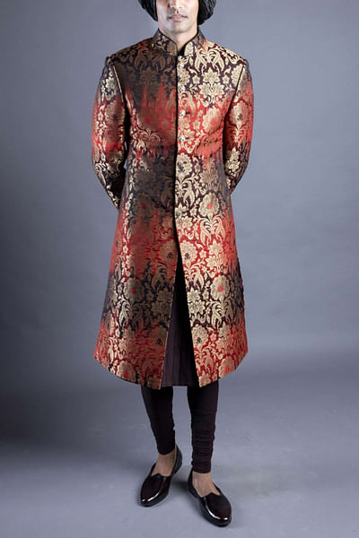 Benarasi brocade sherwani set