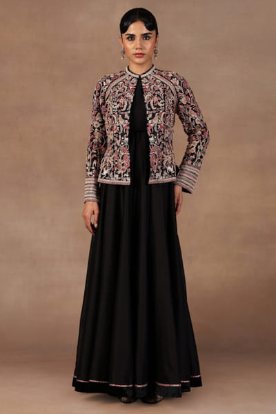 Pink embroidered jacket