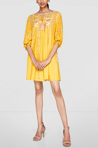 Yellow Thera dress