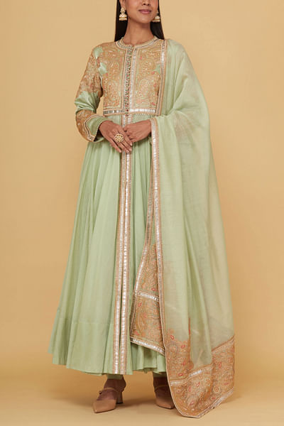 Jade embellished kurta set