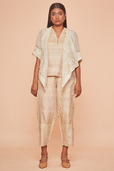 Beige co-ord set