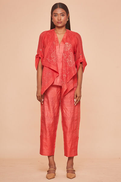 Red co-ord set