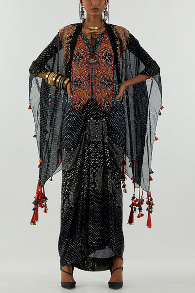 Embroidered jacket set