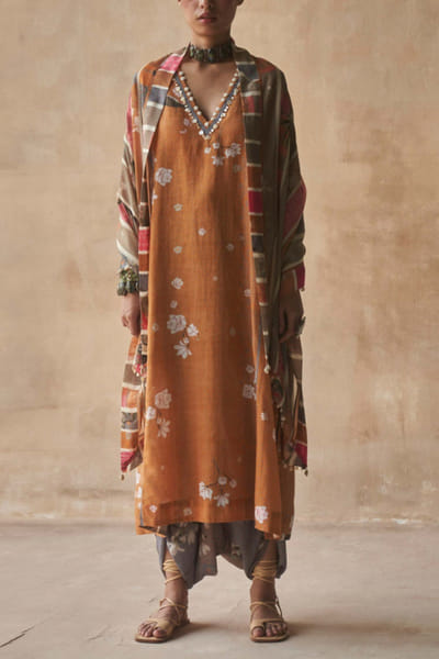 Aseem Kapoor Floral printed kurta set ASESEP11
