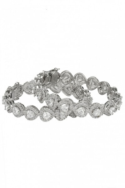Diamond embellished bracelets