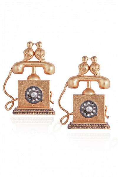 Telephone earrings