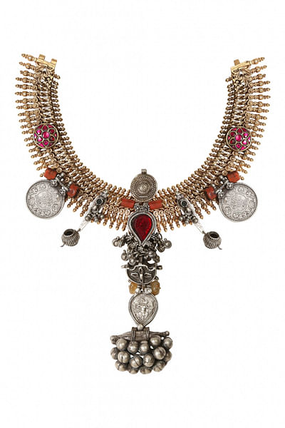 Vintage coin necklace