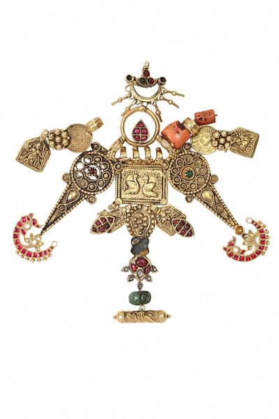 Vintage gold plated pendant