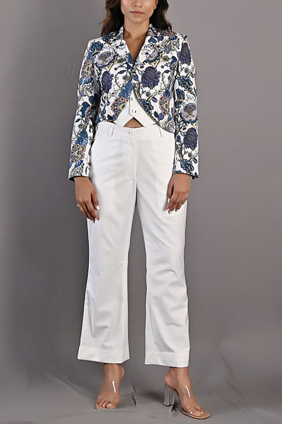 Digital printed jacket and pants
