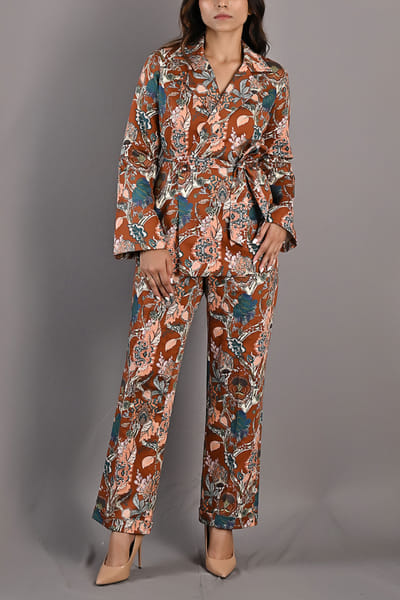 Digital printed jacket set