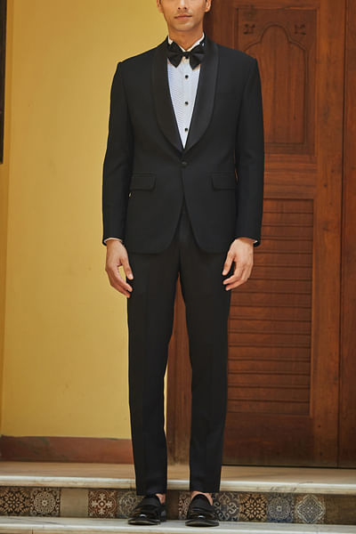 Black tuxedo set