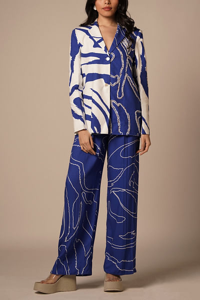 Cora-cari panelled blazer