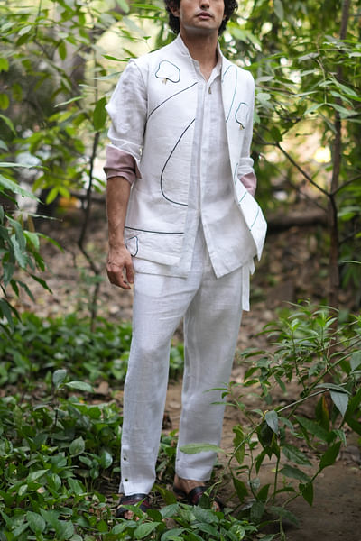 Ivory shacket set