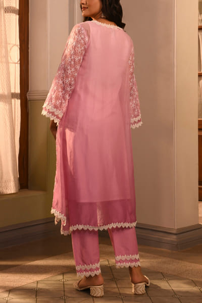 Mulmul Rosewood Kurta
