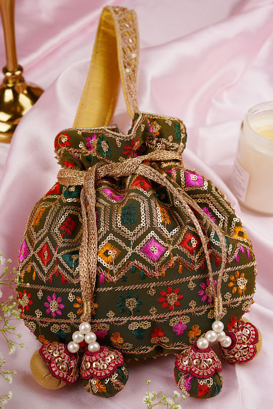 Buy Indian Designer Potli Bags Online Aashni Co