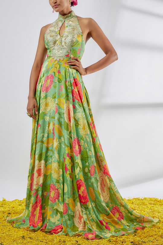 Shop Elegant Indian Gowns for Women online Aashni Co