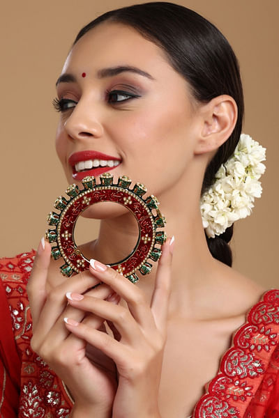 Multicolor meenakari bangle