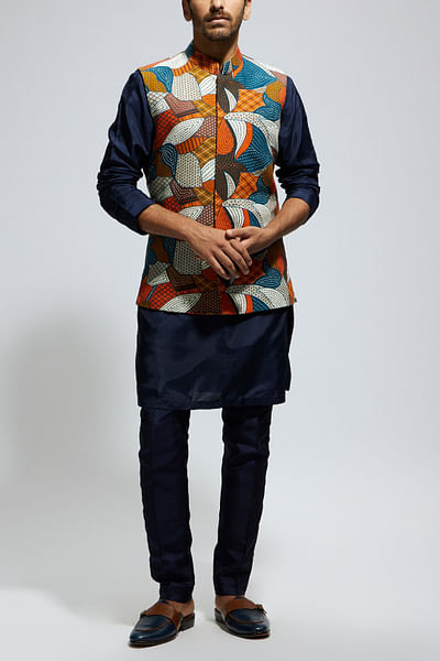 Multicolour abstract pattern bandi