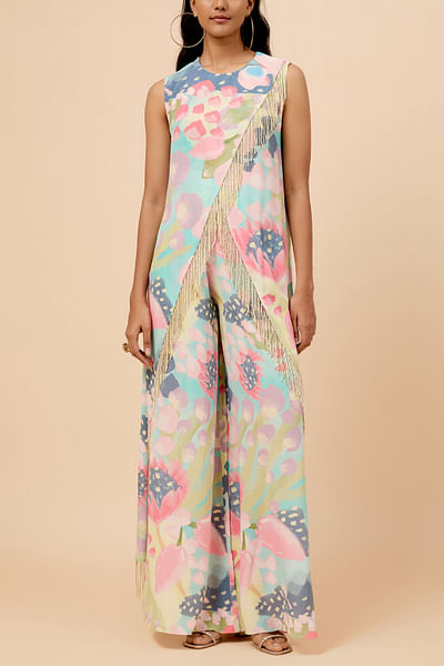 Multicolour floral print co-ords