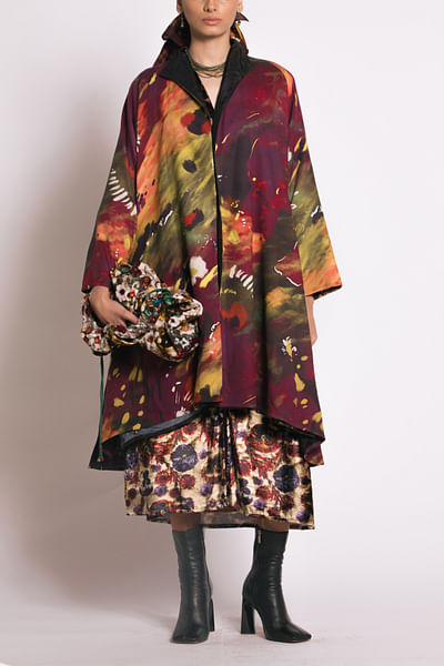 Multicolour printed jacket