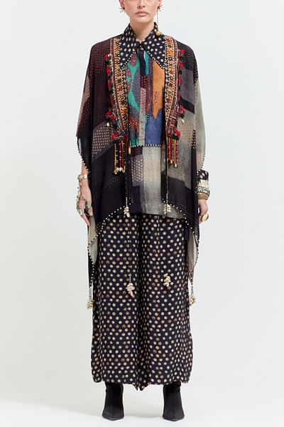 Surmai embroidered jacket set