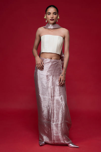Gazari handwoven banarasi sari