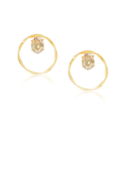 Gold mini hoops