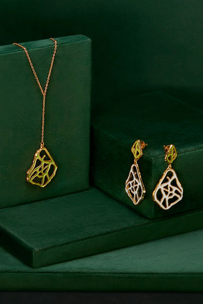 Green accessory mini gift set