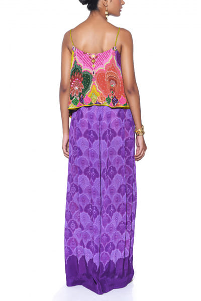 Siddhartha Bansal Multicolour embroidered co-ord set SDBJAN2426