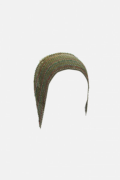 Multicolour Swarovski stone embellished hairband
