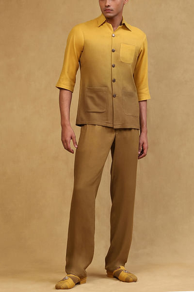 Mustard yellow ombre co-ords