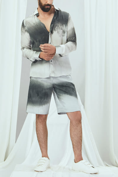 Off-white printed shirt