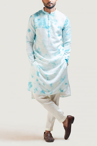 Tie-dye kurta set
