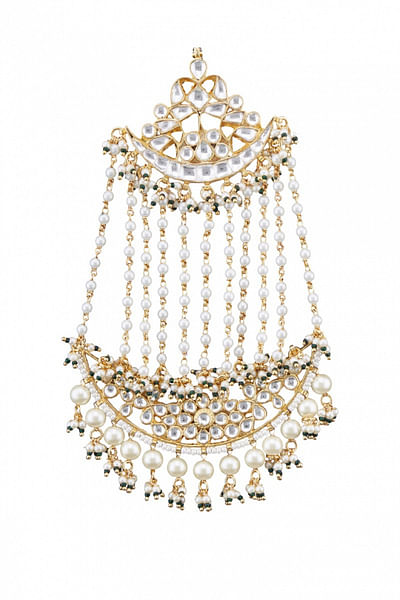 Kundan and pearl passa