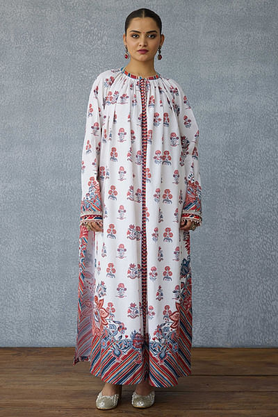 Multicolour chintz kurta set