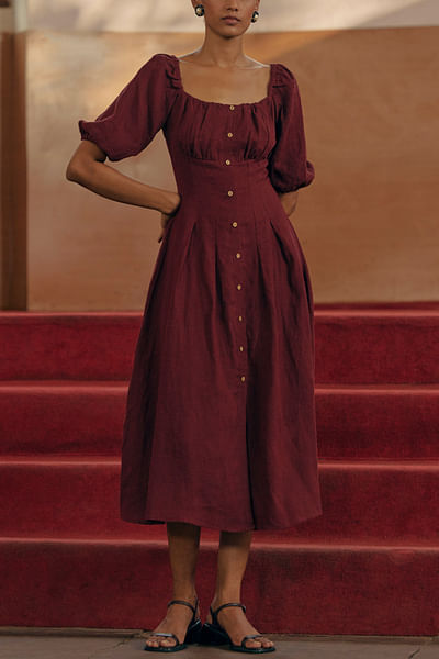 Ruby linen dress