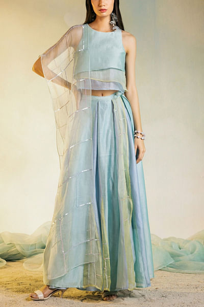 Pastel lehenga set