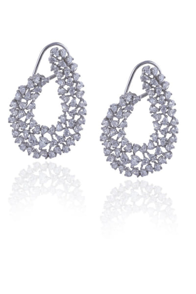 Sica Jewellery Silver iceberg earrings SICOCT25D135657