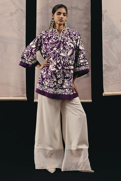 Twenty Nine Purple Parsi gaara top TWENMAY26D445169
