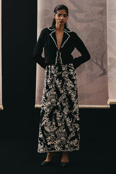 Twenty Nine Black beaded jacket TWENMAY26D445185