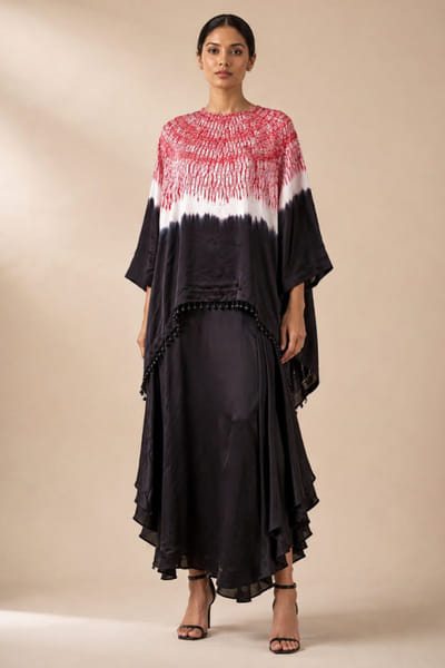 Twenty Nine Black shibori top TWENJUL26D149051