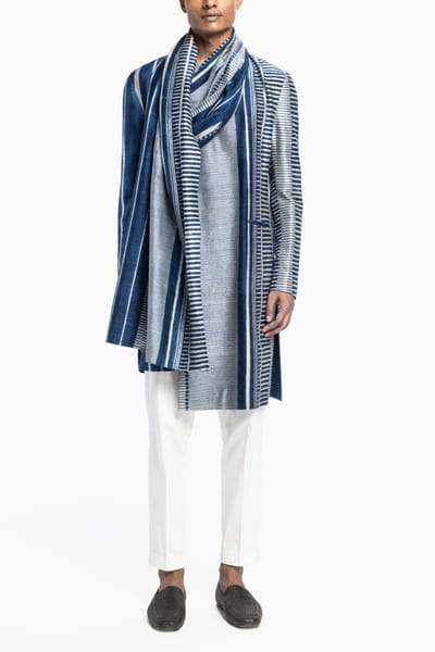 Block printed kurta set