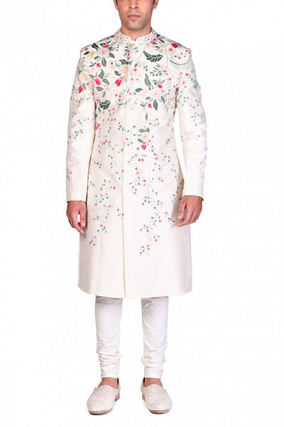 Multicoloured sherwani