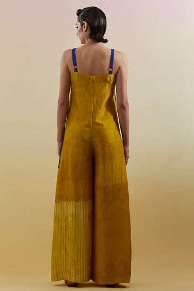 Clos Azure-amber geometric embellished jumpsuit CLOSJUL26D249593
